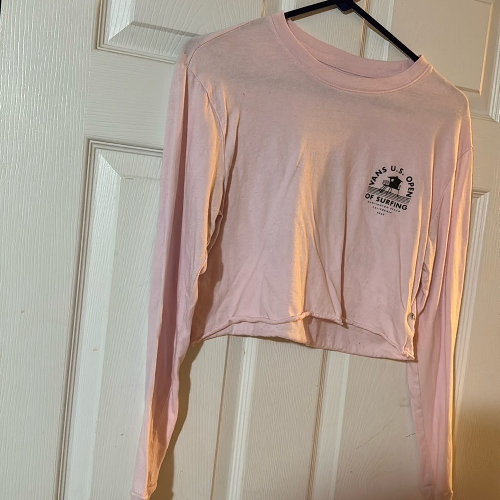 Vans 2020 is open crop top